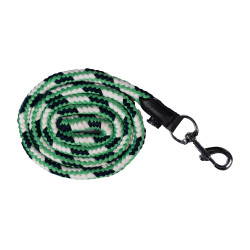 Longe HKM Maui com mosquetão Verde / marinho / branco