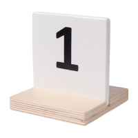 Número de obstáculo HKM Hobby Horse Preto / branco