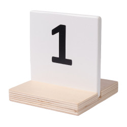 Número de obstáculo HKM Hobby Horse Preto / branco