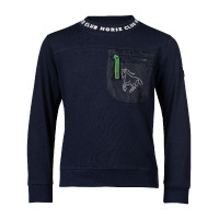 Polo de manga comprida HKM Maui criança Azul profundo Polo de manga comprida HKM Maui criança Azul profundo