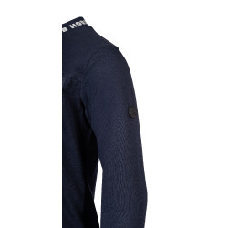 Polo de manga comprida HKM Maui criança Azul profundo Polo de manga comprida HKM Maui criança Azul profundo