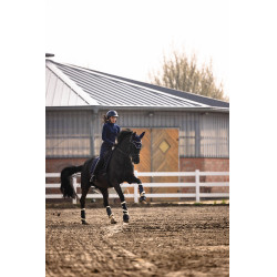 Polo de manga comprida Lauria Garrelli Arezzo Soft Azul profundo