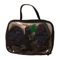 Conjunto de grooming HKM Maui com 4 peças Azul profundo