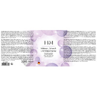 Spray desembaraçante e lustroso HKM brilhante Branco