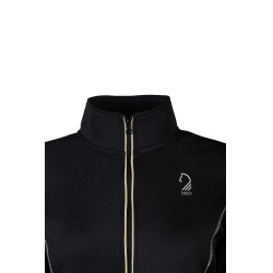 Casaco com fecho Lauria Garrelli Limone mulher Preto