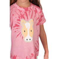 T-shirt HKM Maui infantil Rosa T-shirt HKM Maui infantil Rosa