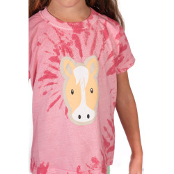 T-shirt HKM Maui infantil Rosa T-shirt HKM Maui infantil Rosa