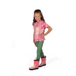 T-shirt HKM Maui infantil Rosa T-shirt HKM Maui infantil Rosa