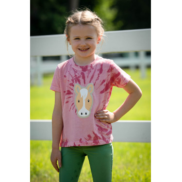 T-shirt HKM Maui infantil Rosa T-shirt HKM Maui infantil Rosa