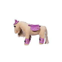 Conjunto de design Cuddle Horse HKM Fúcsia Rosa
