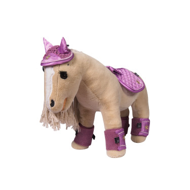 Conjunto de design Cuddle Horse HKM Fúcsia Rosa