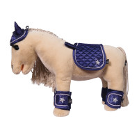 Conjunto de design Cuddle Horse HKM Azul profundo Conjunto de design Cuddle Horse HKM Azul profundo