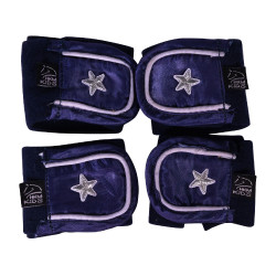 Conjunto de design Cuddle Horse HKM Azul profundo Conjunto de design Cuddle Horse HKM Azul profundo