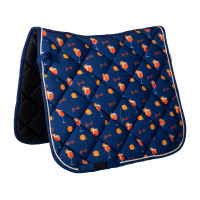 Tapis HKM Splash Azul escuro / laranja