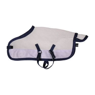 Conjunto anti-moscas Cuddle Horse HKM Cinza / azul Cinzento