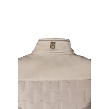 Colete sem mangas Lauria Garrelli Limone feminino Cinza / bege Colete sem mangas Lauria Garrelli Limone feminino Cinza / bege