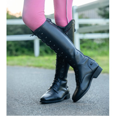 Botas HKM Glam Lace infantil Preto