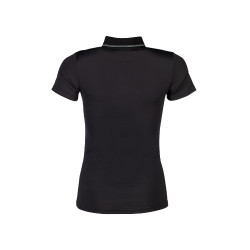 Polo Laura Garrelli Limone manga curta feminino Preto