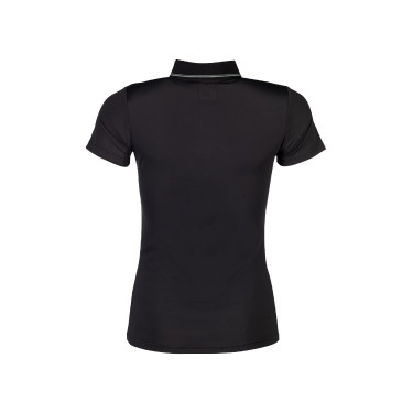 Polo Laura Garrelli Limone manga curta feminino Preto