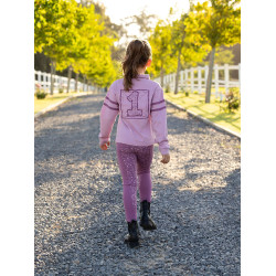 Pólo de râguebi LeMieux Mini Robbie Malva Violeta