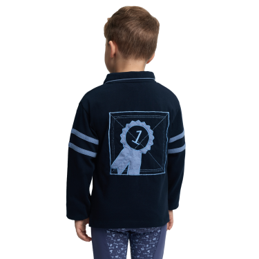 Pólo de râguebi LeMieux Mini Robbie Marinho Azul-marinho