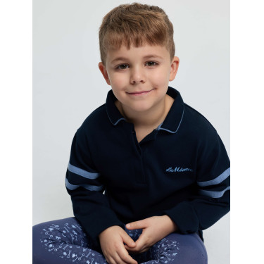 Pólo de râguebi LeMieux Mini Robbie Marinho Azul-marinho