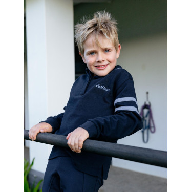 Pólo de râguebi LeMieux Mini Robbie Marinho Azul-marinho