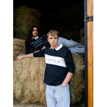 Pólo de râguebi LeMieux homem Marinho Azul-marinho Pólo de râguebi LeMieux homem Marinho Azul-marinho