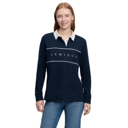 Polo de râguebi LeMieux Rochelle mulher Marinho Azul-marinho