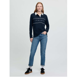 Polo de râguebi LeMieux Rochelle mulher Marinho Azul-marinho