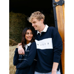 Polo de râguebi LeMieux Rochelle mulher Marinho Azul-marinho