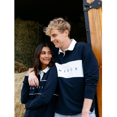 Polo de râguebi LeMieux Rochelle mulher Marinho Azul-marinho