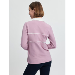 Polo de râguebi LeMieux Rochelle mulher Fondant Rosa Polo de râguebi LeMieux Rochelle mulher Fondant Rosa