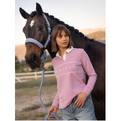 Polo de râguebi LeMieux Rochelle mulher Fondant Rosa Polo de râguebi LeMieux Rochelle mulher Fondant Rosa