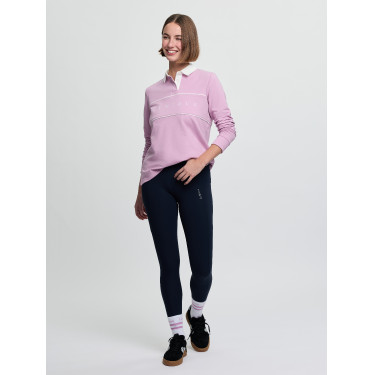 Polo de râguebi LeMieux Rochelle mulher Fondant Rosa Polo de râguebi LeMieux Rochelle mulher Fondant Rosa