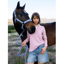 Polo de râguebi LeMieux Rochelle mulher Fondant Rosa Polo de râguebi LeMieux Rochelle mulher Fondant Rosa
