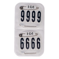Números de partida HKM Classic Branco Números de partida HKM Classic Branco