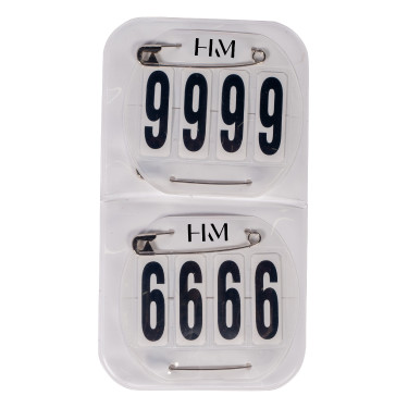 Números de partida HKM Classic Branco