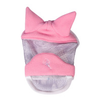 Máscara anti-moscas HKM com parte para Hobby Horse Rosa