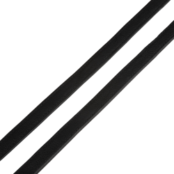 Estribos Signature by Antares forrados em bezerro Preto