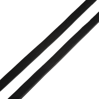 Estribos Signature by Antares forrados em bezerro Preto