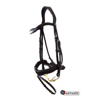 Bridão Signature by Antares dressage noseband combinado