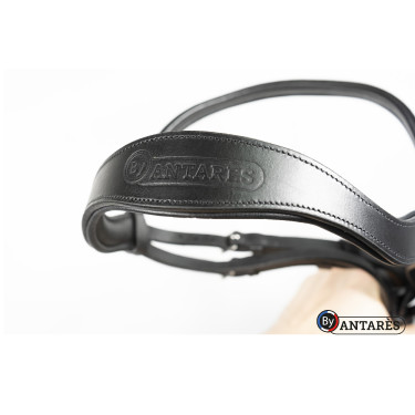 Bridão Signature by Antares dressage noseband combinado Preto