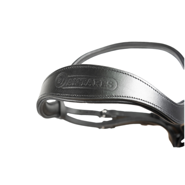 Bridão Signature by Antares dressage noseband combinado Preto