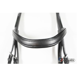 Bridão Signature by Antares dressage noseband combinado Preto