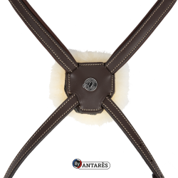 Bridão Signature by Antares com muserola combinada Castanho