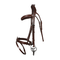 Bridão Signature Sport by Antares com muserola combinada Castanho Bridão Signature Sport by Antares com muserola combinada Castanho