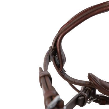 Bridão Signature Sport by Antares com muserola combinada Castanho