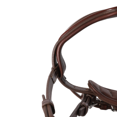 Bridão Signature Sport by Antares com muserola combinada Castanho