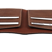 Porta-passaporte Antares em couro maltado Malte